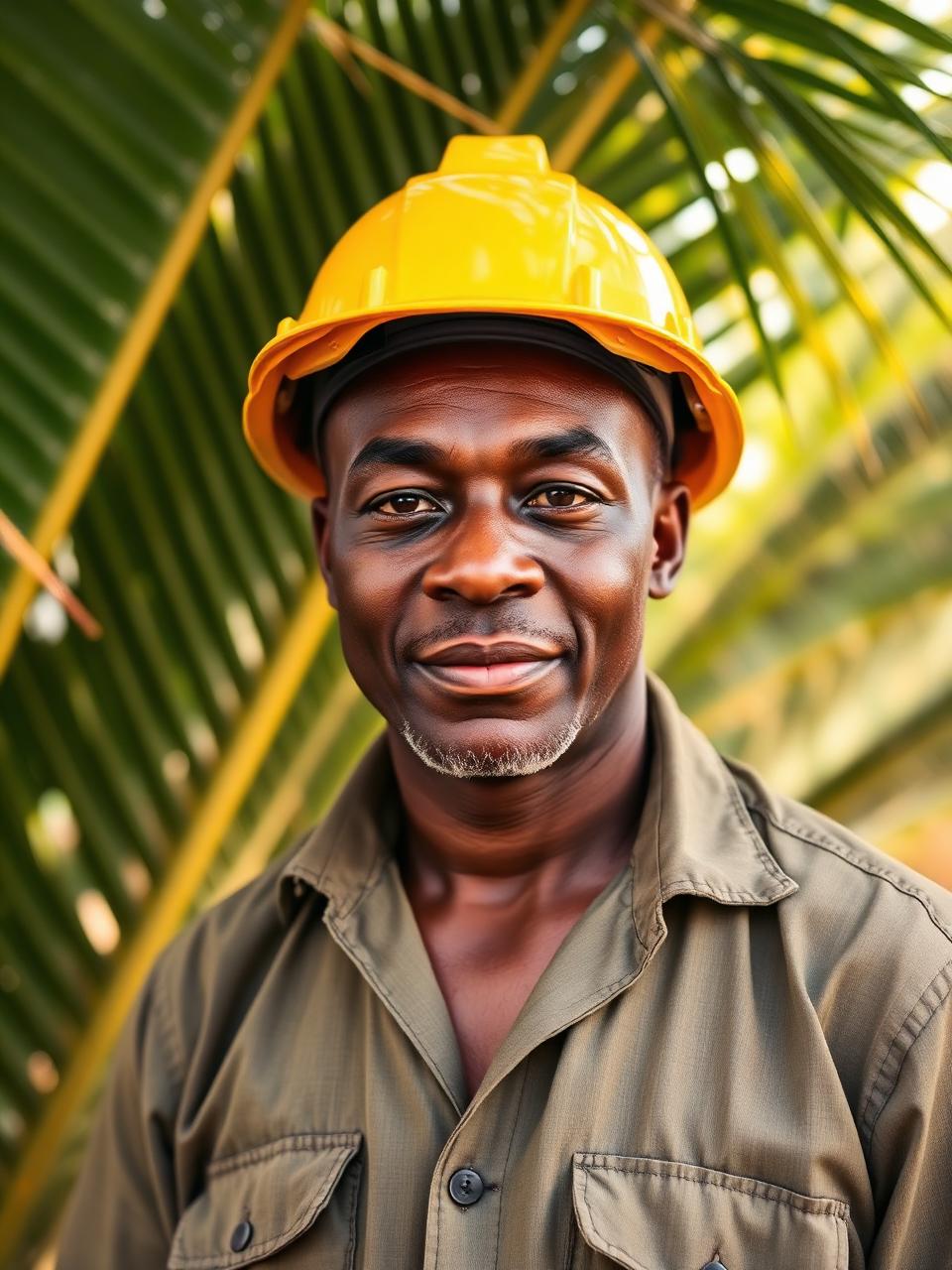 Plantation manager on site